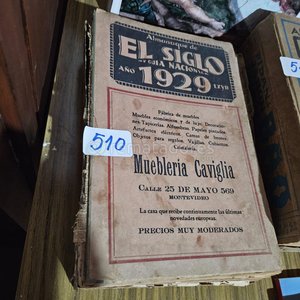 Lote siguiente: Almanaque El Siglo y Cuba 1929 - Mueblería Caviglia Montevideo