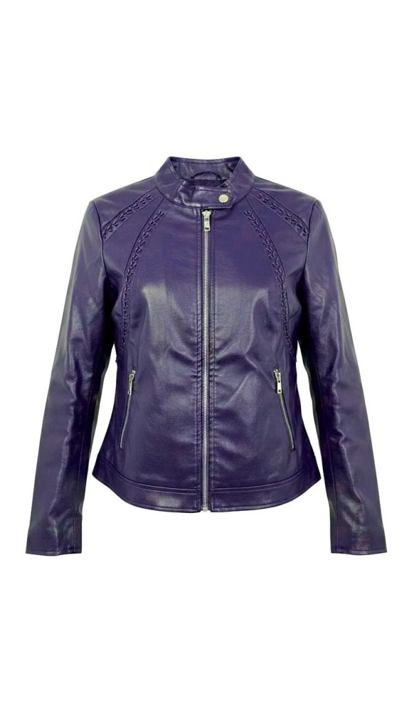 Campera Ecocuero Lorenzo di Pontti Violeta Talle S