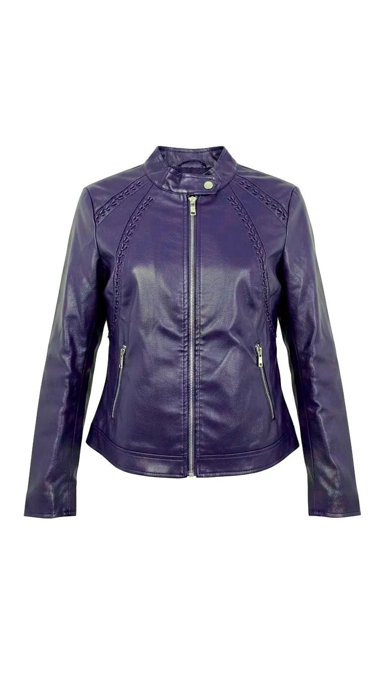 Campera Ecocuero Lorenzo di Pontti Violeta Talle S