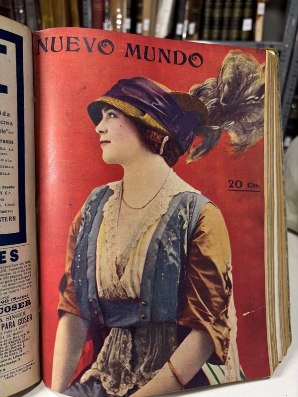 Gran Tomo Encuadernado de la Revista Española Nuevo Mundo de 1913 - imagen 3