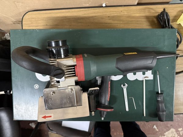 Biseladora Metabo KFM 16-15 F Profesional con Accesorios y Caja Original