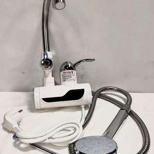 Calentador de Agua Instantáneo con Duchero y Canilla para Pared - imagen 3