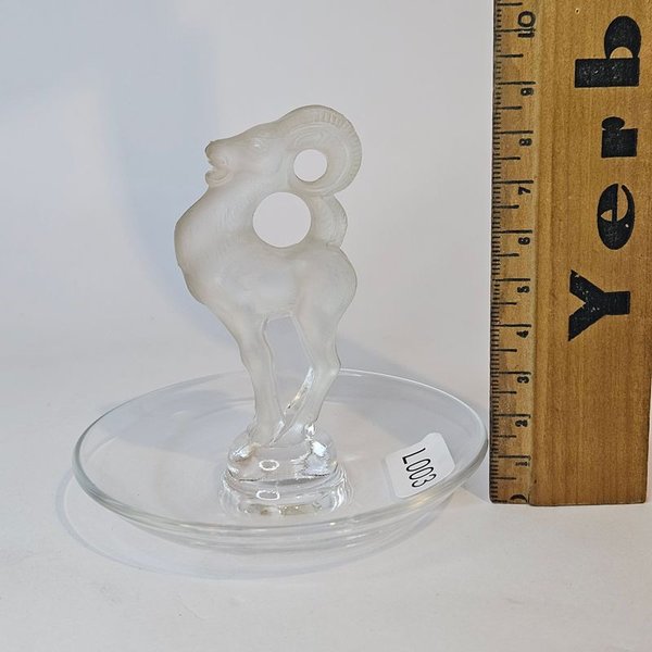 Lalique Cristal Antiguo Despojador de Anillos - imagen 5