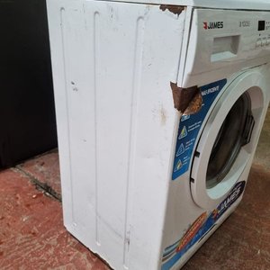 Lavarropas James LR 1005 E Blanco - Funciona con Detalles - imagen 3