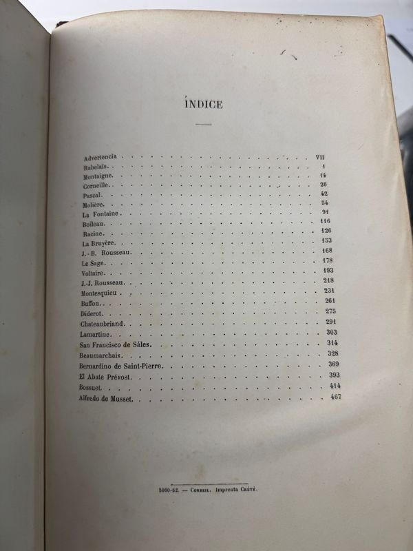 Libro antiguo de escritores celebres - imagen 6