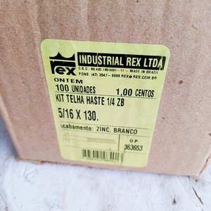 200 Tirafondos para Techo Rex Industrial 5/16 x 130 mm - imagen 3