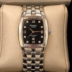 Reloj Armitron Diamond Elegance Collection Acero Inoxidable Cuarzo - imagen 1