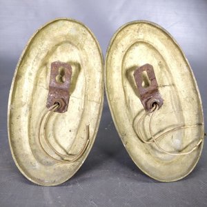 Par de Apliques de Bronce Macizo Estilo Clásico - imagen 4