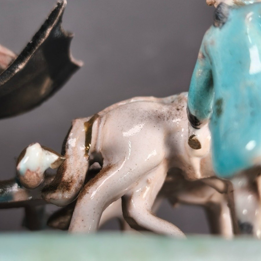 Figuras de Diligencia y Figuras Humanas Pintadas a Mano - imagen 12