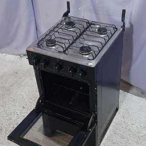 Cocina a Gas James Negra 4 Hornallas con Horno - imagen 3