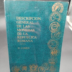 Libro "Descripción General de las Monedas de la República Romana" por H. Cohen (1857) - imagen 2