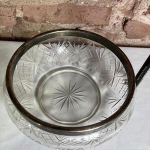 Centro de Mesa de Vidrio con Borde Metálico - imagen 2