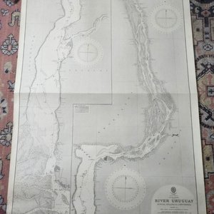 Lote anterior: Mapa Antiguo Río Uruguay: Isla Juncal a Concordia (1929)