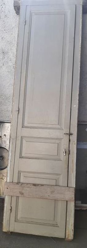 Puerta de Pino Blanco con Marco de Pinotea 0.85x3m - imagen 1