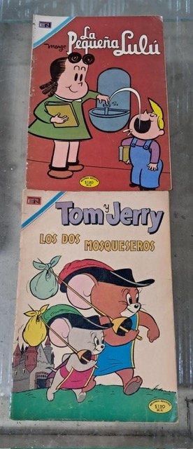 Revistas Históricas "Pequeña Lulu" y "Tom y Jerry" (1970-1971)