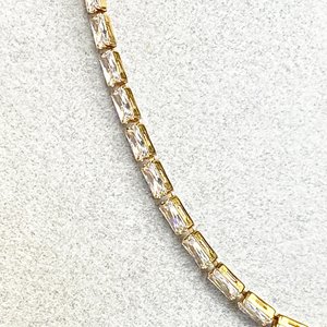 Cadena Swarovski con Cristales y Estuche Original - imagen 4