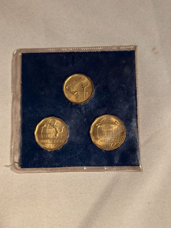 Sobres con monedas conmemorativas argentinas 1978 - imagen 2