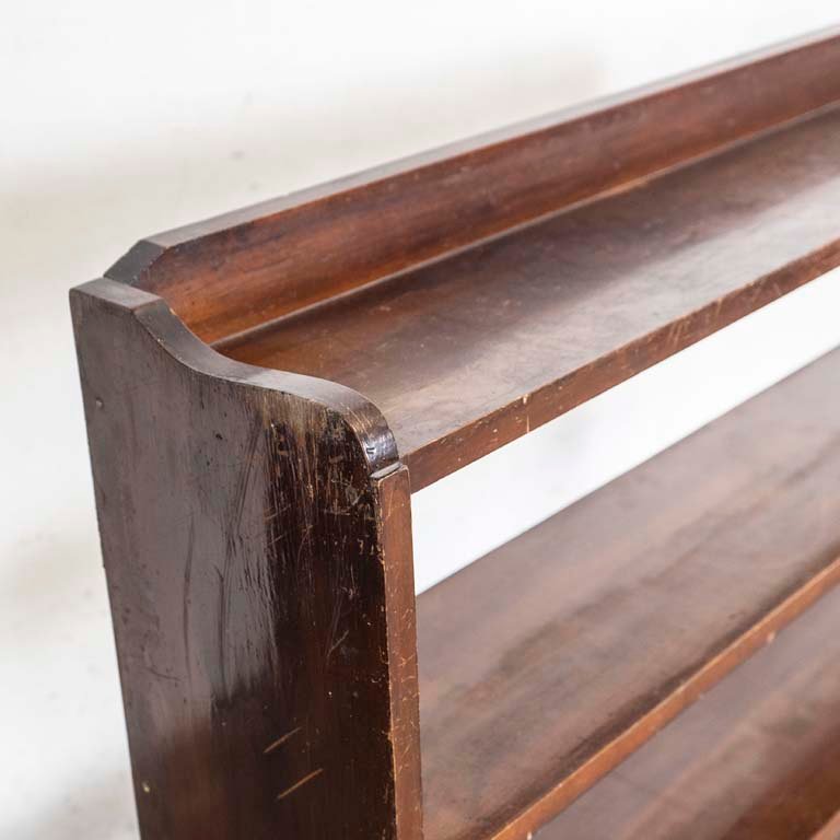 Estante biblioteca de madera de cuatro niveles - imagen 2