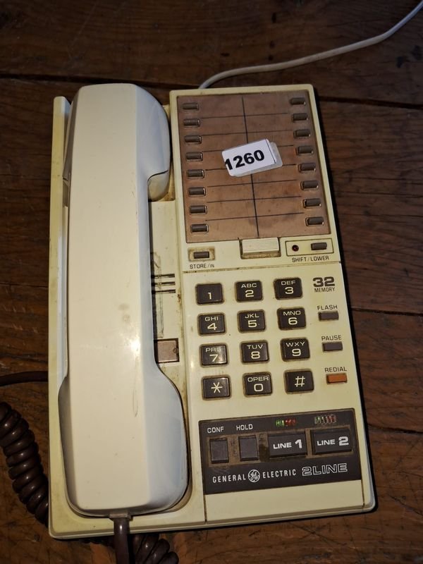 Telefono antiguo marca General Electric - imagen 2