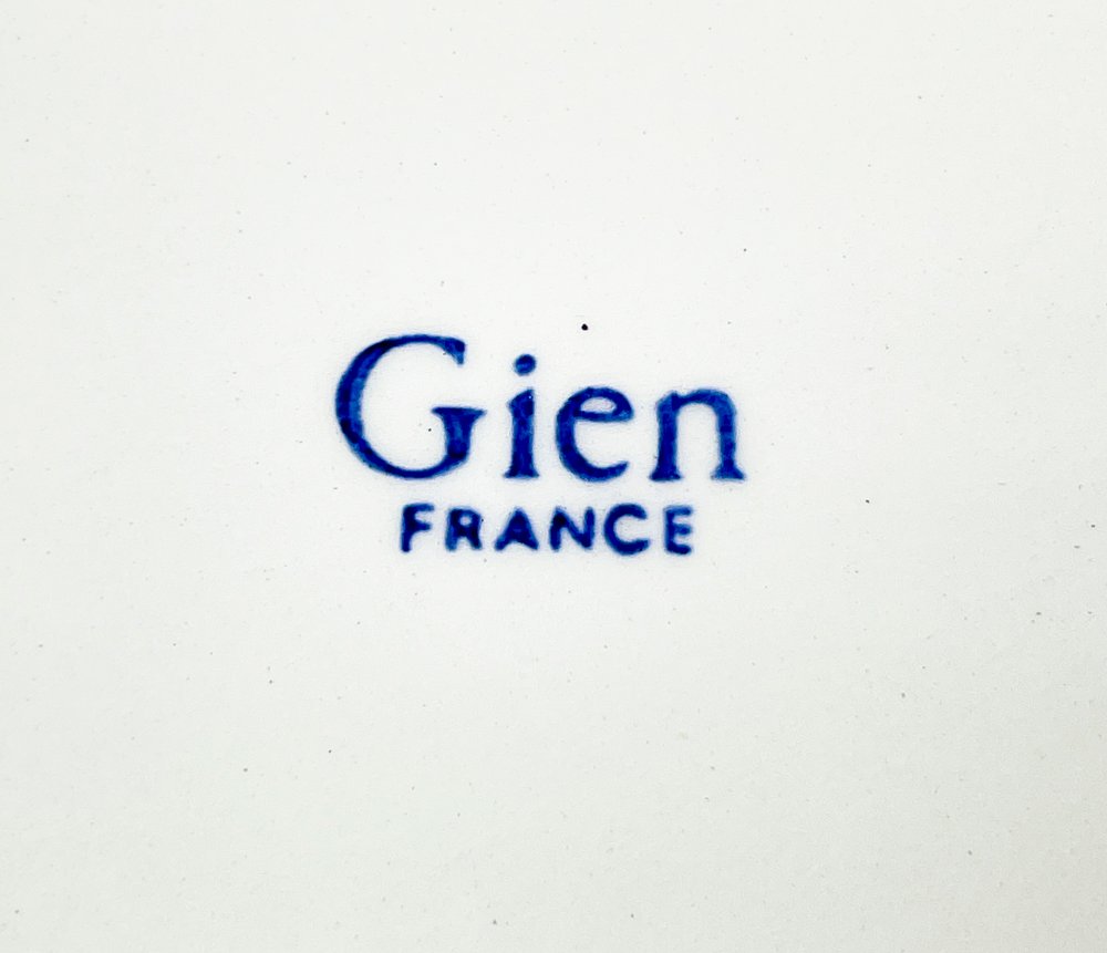 Seis fuentes en loza porcelana francesa de 30,5 x 22 cm - imagen 4