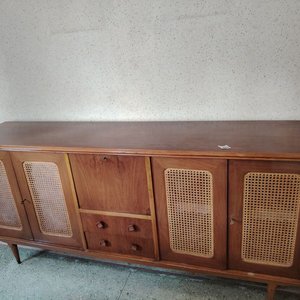 Bargueño Vintage con Puertas de Esterilla - imagen 7