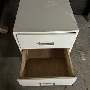 Escritorio Blanco con Cajonera de 3 Niveles - imagen 4