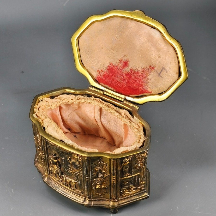 Caja Decorativa en Bronce de Jennings Bros - imagen 11
