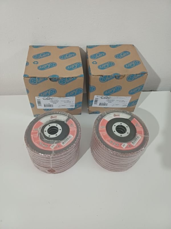 Caja con 2 Paquetes de 10 Discos Flap 115x22 S60