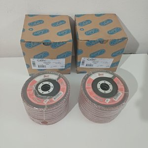 Lote siguiente: Caja con 2 Paquetes de 10 Discos Flap 115x22 S60