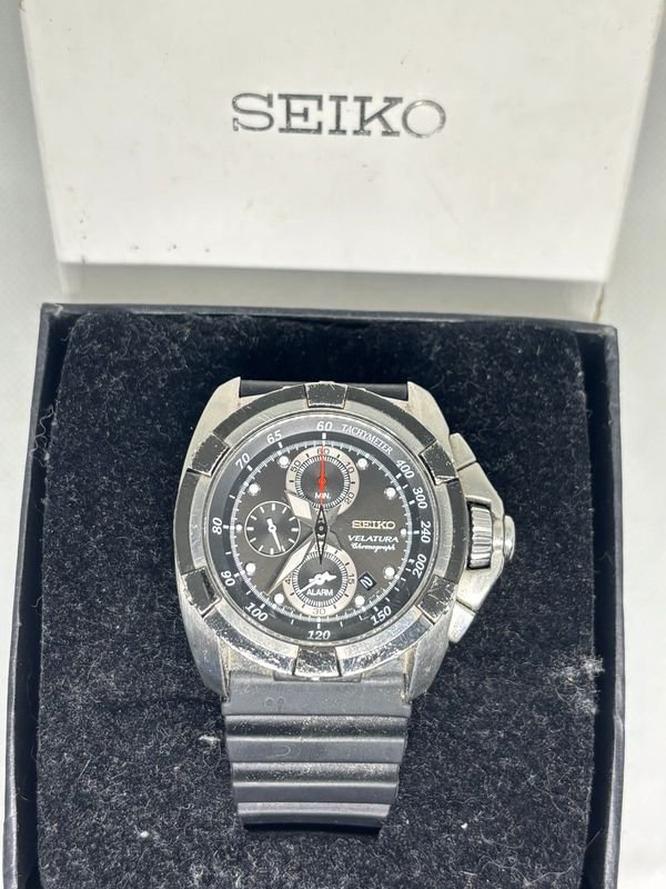 Reloj SEIKO VELATURA - Cronógrafo con múltiples funciones - imagen 4