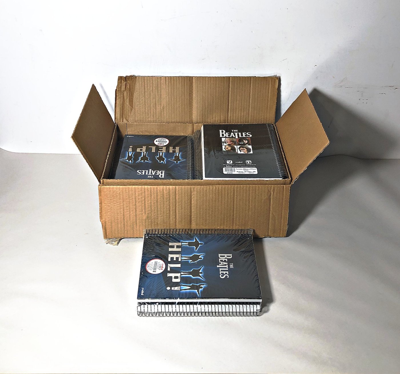 Lote de 16 Cuadernos Tapa Dura "The Beatles" - Credeal