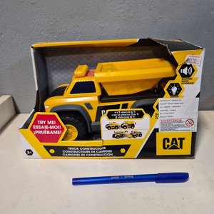 Camión Volquete Caterpillar 2 en 1 con Luz y Sonido - imagen 3