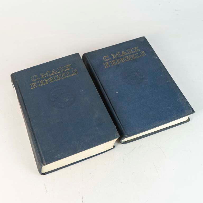 2 Tomos de C. Marx y F. Engels