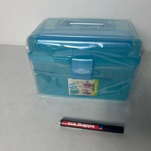 Botiquín Organizador Plástico Azul con Reparticiones - imagen 6