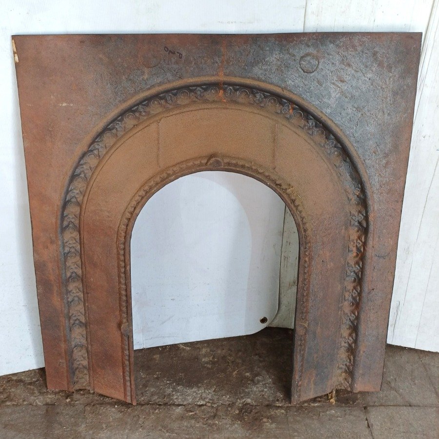 Frente de estufa de hierro fundido para decoración - imagen 3