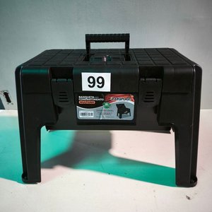 Banqueta Negra Multiuso con Compartimento Arqplast - imagen 1