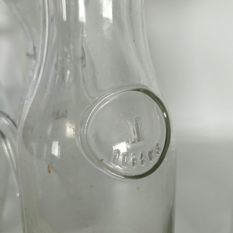 Seis piezas de vidrio transparente para vino - imagen 4