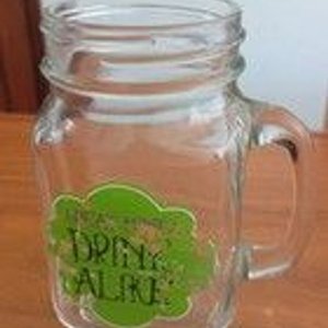 Jarras de Vidrio Estilo Mason Jar con Diseños - imagen 2