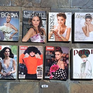 Lote siguiente: Lote de Revistas de Moda y Bodas: Hola, En Boga, Cadena, Portofem