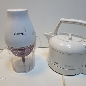 Lote anterior: Picadora Philips y Jarra Eléctrica Filterline Blancas