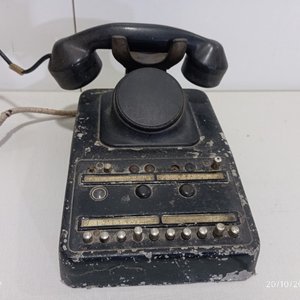Teléfono Antiguo de Mesa con Botonera y Auricular - imagen 5
