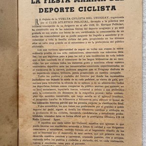 Libro 9ª Vuelta Ciclista del Uruguay 1952 con Mapa de Etapas y Publicidad - imagen 8