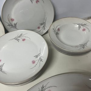 Juego de Loza Brasileña Sellada: Platos Hondos, Llanos y Fuente Ovalada - imagen 8