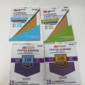 Lote anterior: Pack de 4 lijas 3M Pro-Sand, granos 80, 120, 150 y 220