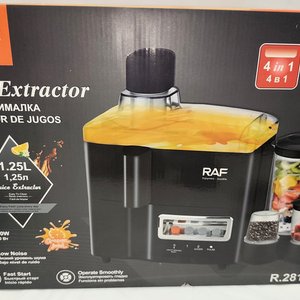 Multiprocesadora y Extractor de Jugos RAF 4 en 1, 700W, Nueva en Caja - imagen 7