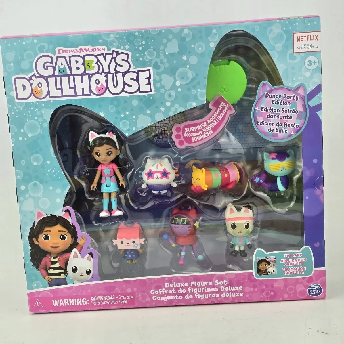 Set de Figuras Gabby's Dollhouse Deluxe Dance Party Edition