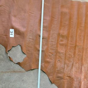 Lote de Cuero Natural Napa Color Caramelo - imagen 2
