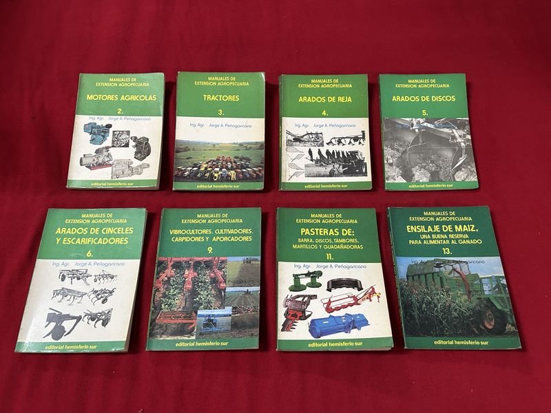 Lote de Manuales de Extensión Agropecuaria