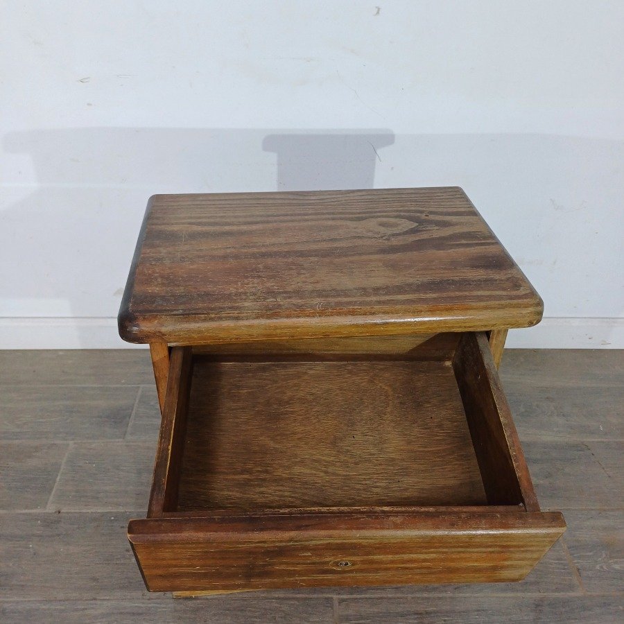 Mesa de luz en madera maciza para hogar - imagen 6