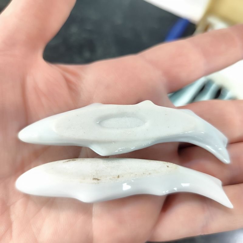 Antiguos posa cubiertos en porcelana japonesa - imagen 3
